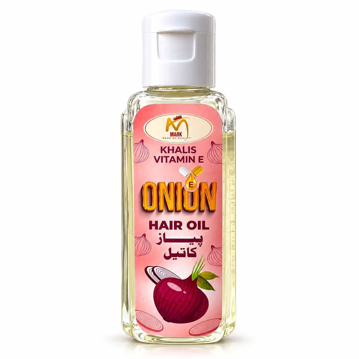 Mark Khalis Onion Oil bottle